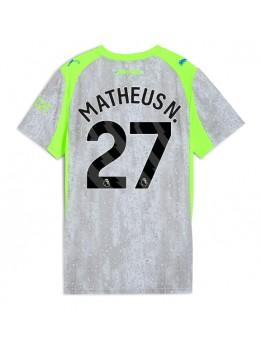 Manchester City Matheus Nunes #27 Replika Tredje Kläder Dam 2025-26 Kortärmad